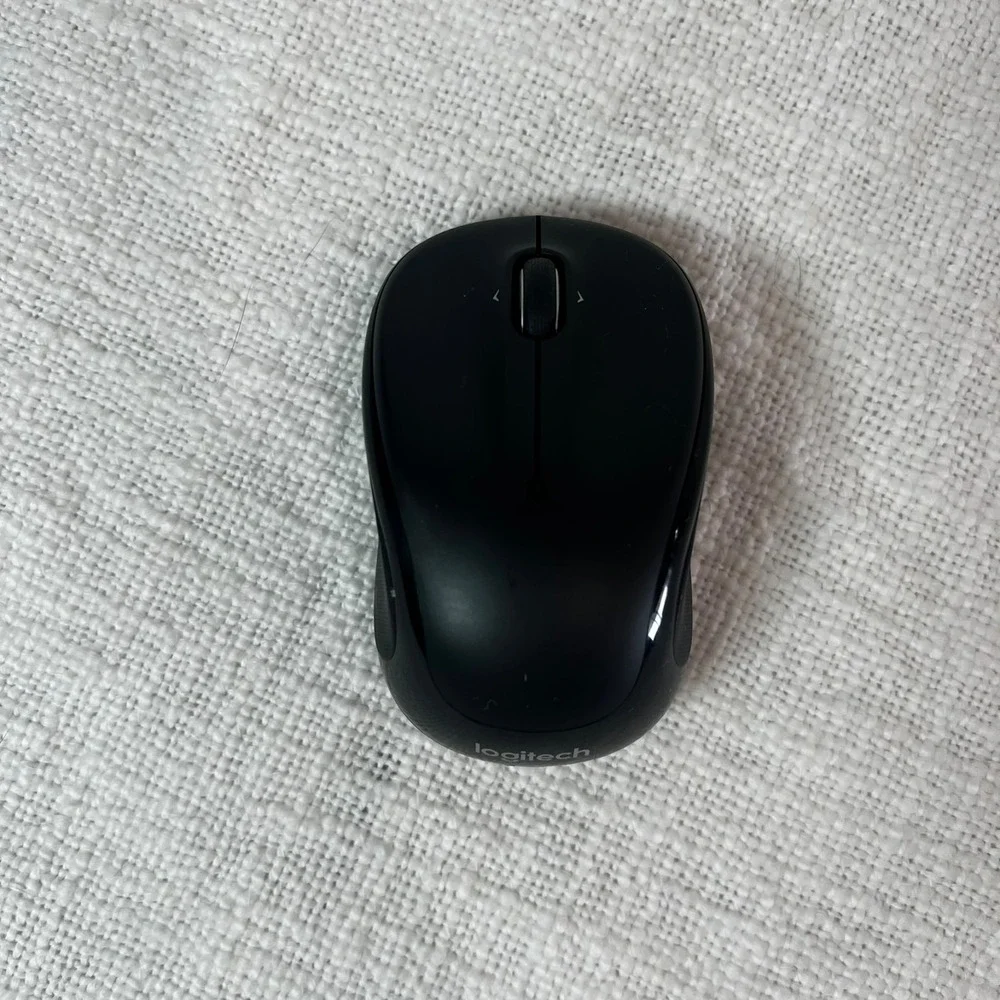 Logitech M325 Wireless Mouse USB Battery Black Tech Portable